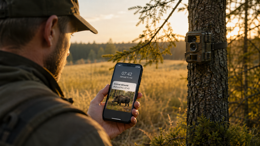 Aufnahmen einer WLAN- oder 4G-Wildkamera auf dem Smartphone ansehen