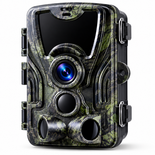 BrameCam Wildkamera mit integriertem LCD-Display, Produktansicht