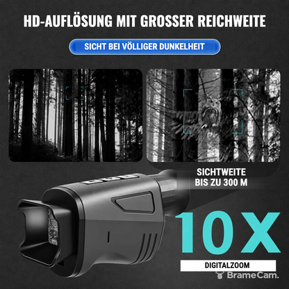 Zoom des BrameCam Nachtsicht-Monokulars HD